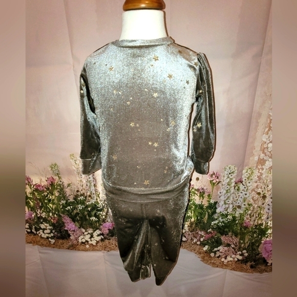 Macy's Velvet 2 piece Sweats - Picture 2 of 6